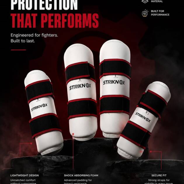 Arms and Shins (without elbow protection)